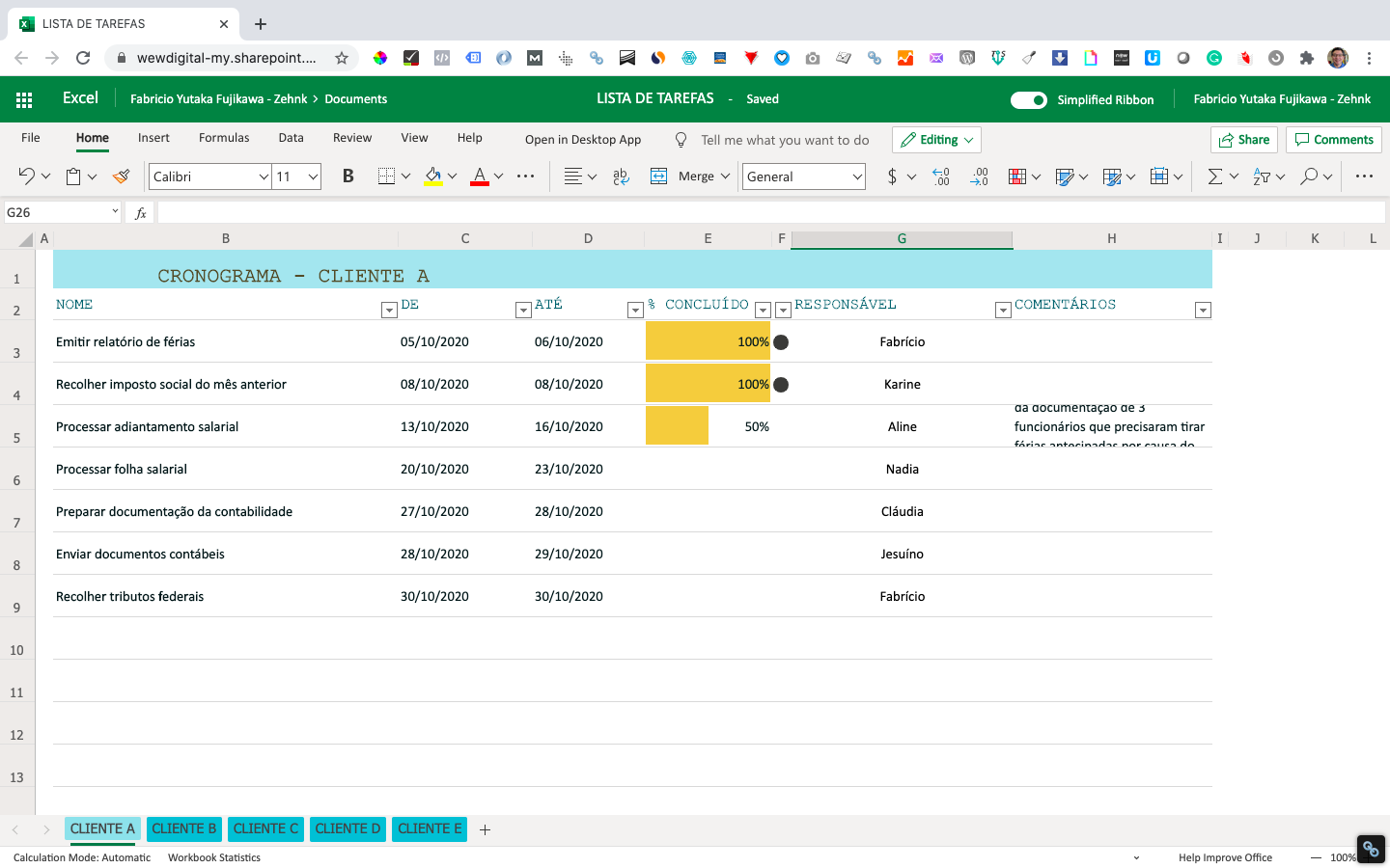 Como Criar Lista De Tarefas No Excel   Image To U